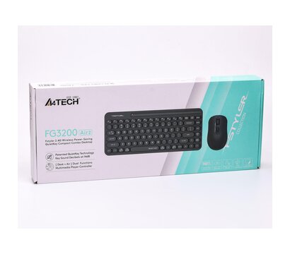 Зображення 6 Комплект мишка + клавіатура A4Tech FG3200 Air2 Grey