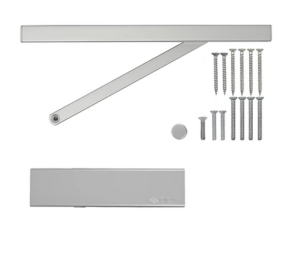 Изображение 6 Доводчик Cisa D5210.03.0.97 BC SLD HO Grey до 1100 мм, Цвет корпуса: серый