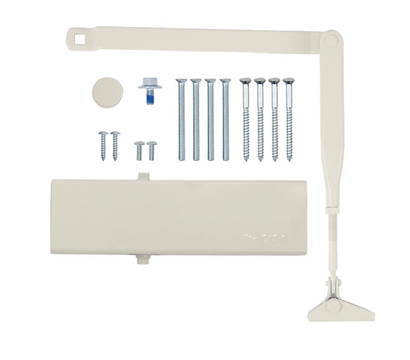 Изображение 6 Доводчик Cisa C1510.03.0.45 Professional Plus2 STD White коленная тяга, Цвет корпуса: белый