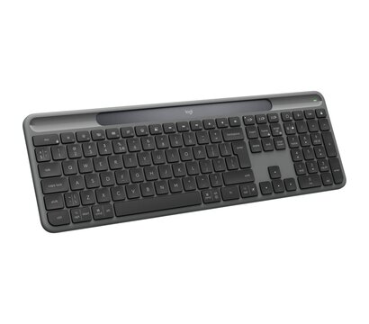 Зображення 4 Клавіатура Logitech Slim Solar+ Graphite — 920-013764