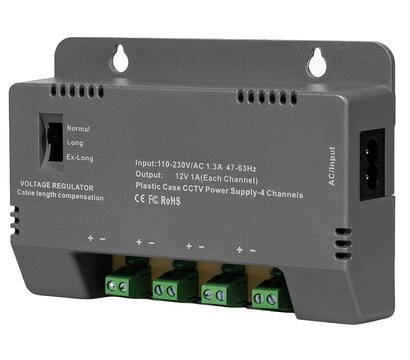 Зображення 2 Блок живлення Kraft Energy KRF-1204B (4CH) на 12V DC