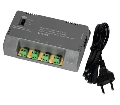Зображення 10 Блок живлення Kraft Energy KRF-1204B (4CH) на 12V DC