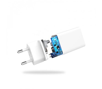 Зображення 2 Зарядний пристрій SkyDolphin SC36 (1USB, 2.4A) White — SDMZP-000080