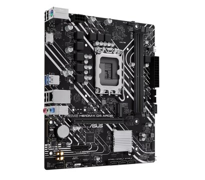 Зображення 2 Материнська плата Asus Prime H610M-K D4 ARGB (s1700, Intel H610)