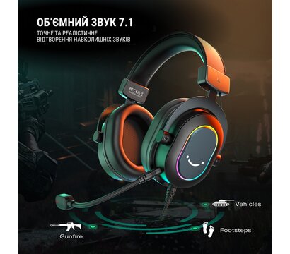 Зображення 4 Навушники Fifine RGB H6 Black