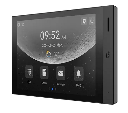 Изображение 3 Цифровой видеодомофон Dnake H616 Black, Цвет корпуса: черный