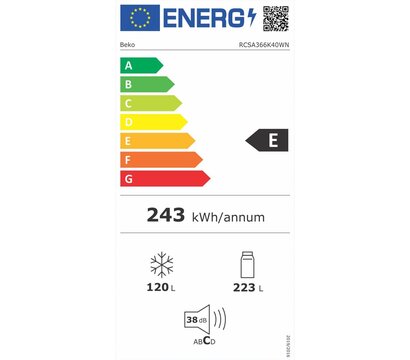 Зображення 4 Холодильник Beko RCSA366K40WN