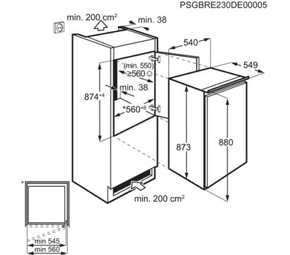 Изображение 5 Холодильник Electrolux LFB2AE88S1