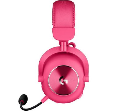 Изображение 2 Bluetooth гарнитура Logitech G Pro X2 Wireless LightSpeed Magenta — 981-001275
