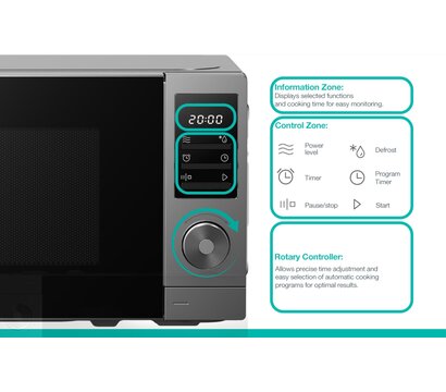 Зображення 4 Мікрохвильовка Gorenje MO20A3T4