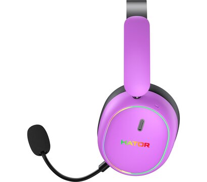 Изображение 4 Bluetooth гарнитура Hator Phoenix 2 Wireless Violet — ESH42