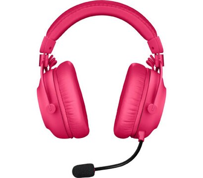 Изображение 4 Bluetooth гарнитура Logitech G Pro X2 Wireless LightSpeed Magenta — 981-001275