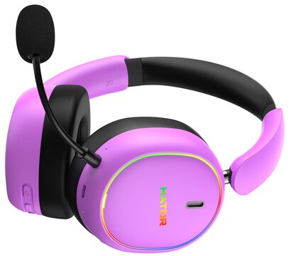 Изображение 5 Bluetooth гарнитура Hator Phoenix 2 Wireless Violet — ESH42