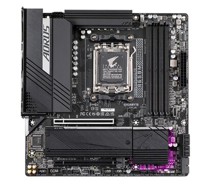 Зображення 3 Материнська плата Gigabyte B650M Aorus Elite (sAM5, AMD B650)