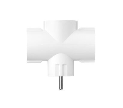 Зображення 3 2E 3xТип F, 16A, White (2E-AD0103WH) 3 розеток
