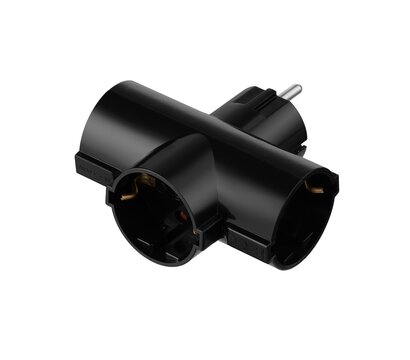 Изображение 3 2E 3xТип F, 16A, Black (2E-AD0103BK)