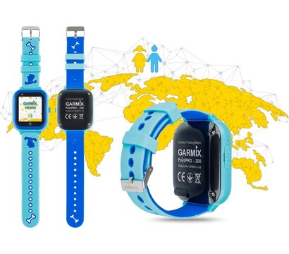 Зображення 3 Смарт-годинник Garmix PointPRO-200 4G/GPS/WiFi Blue есть