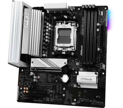 Зображення 3 Материнська плата AsRock B850M Pro RS WiFi (sAM5, AMD B850)