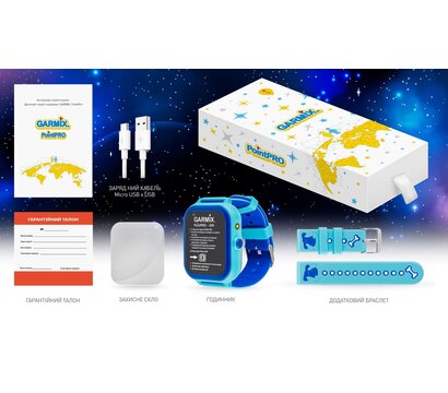 Зображення 4 Смарт-годинник Garmix PointPRO-200 4G/GPS/WiFi Blue есть