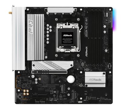 Зображення 6 Материнська плата AsRock B850M Pro RS WiFi (sAM5, AMD B850)