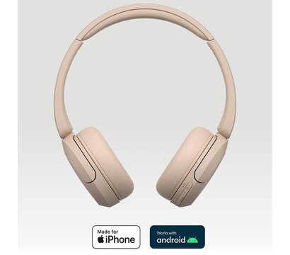 Зображення 7 Bluetooth гарнітура Sony WH-CH520 Beige (WHCH520C.CE7)