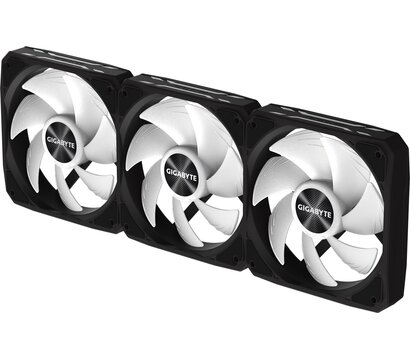 Изображение 2 Охлаждение  Gigabyte EZ Chain Fan 120 3-Pack Black (GP-GBT EZFAN1203)