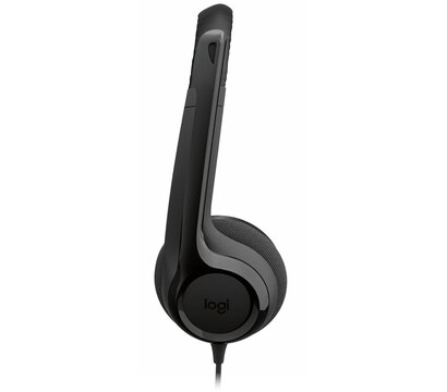 Изображение 2 Наушники Logitech H390 USB-C Midnight Black (981-001576) с микрофоном
