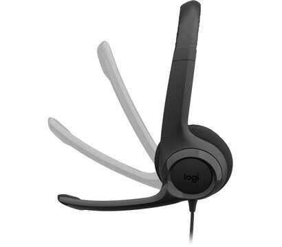 Изображение 3 Наушники Logitech H390 USB-C Midnight Black (981-001576) с микрофоном