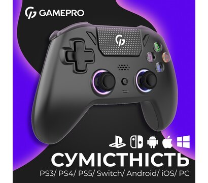 Зображення 5 Геймпад GamePro GPS20B Black