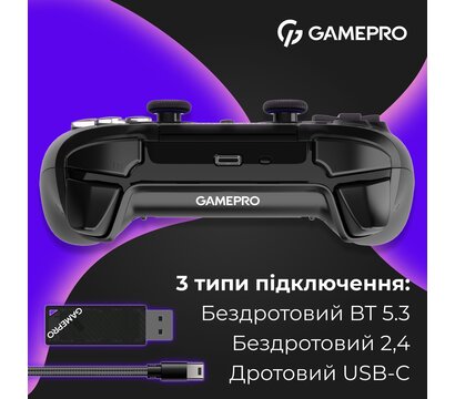 Зображення 6 Геймпад GamePro GPS20B Black