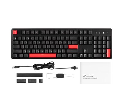 Зображення 2 Клавіатура Lemokey X4 104Key USB-A Black (X3-H3-UA)