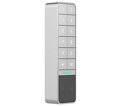 Зображення 3 Клавіатура Ajax KeyPad Outdoor White, Колір: білий