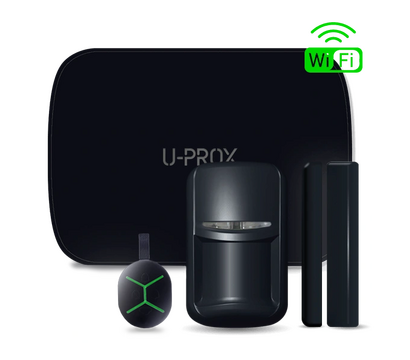 Зображення 2 Комплект сигналізації U-Prox MPX L KF kit Black + PIR Black, Колір корпусу: чорний