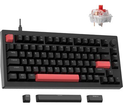 Зображення 3 Клавіатура Lemokey X4 84Key USB-A Black (X4-A1-UA)