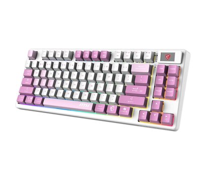 Зображення 3 Клавіатура MSI Forge GK600 TKL W Violet (S11-43UAQ01-HH9)