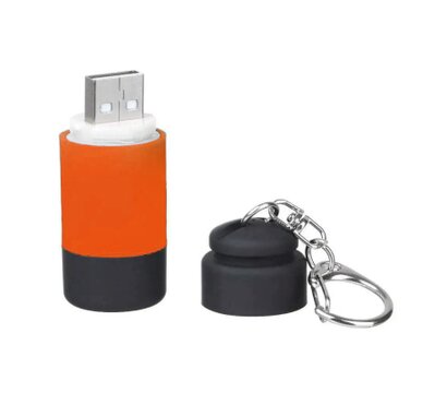Изображение 3 Фонарь-брелок TheGeneral Fornax Black/Orange (100020622TG-06)