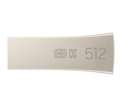 Изображение 2 USB флешка Samsung Bar Plus 512GB USB 3.2 Champagne Silver (MUF-512BE3/APC)