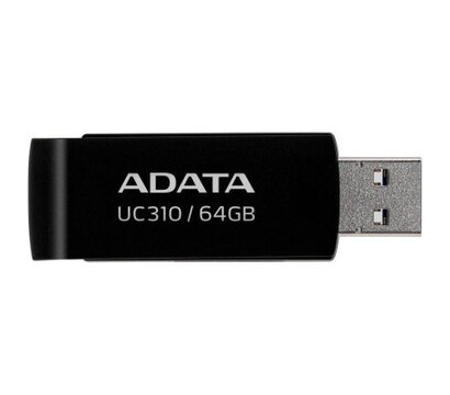 Зображення 2 USB флеш накопичувач Adata UC310 64GB USB 3.0 Black (UC310-64G-RBK)