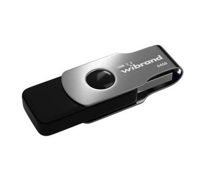 Зображення 2 USB флеш накопичувач Wibrand Lizard 64GB USB 3.2 Black (WI3.2/LI64P9B)