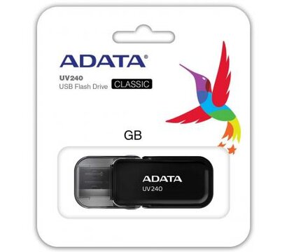 Зображення 3 USB флеш накопичувач Adata UV240 32GB USB 2.0 Black (AUV240-32G-RBK)