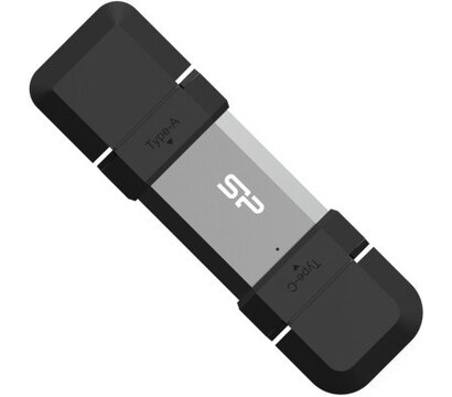Изображение 3 USB флешка Silicon Power Mobile C51 64GB USB 3.2 Silver (SP064GBUC3C51V1S)