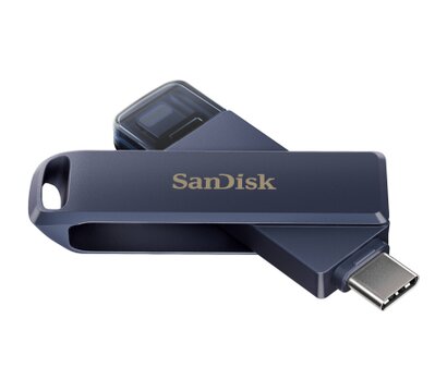 Зображення 4 Накопичувач USB SanDisk Phone Drive for iPhone 128GB Lightning/Type-C Metallic Sky (SDIXD0N-128G-GN6NE)