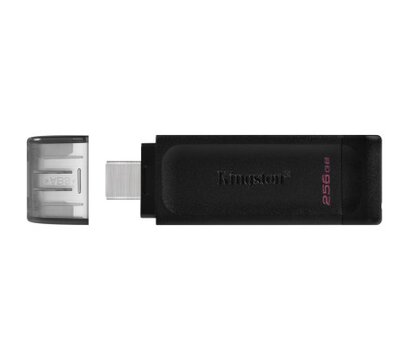 Изображение 5 Накопитель USB Kingston DataTraveler 70 256GB USB 3.2 Black (DT70/256GB)