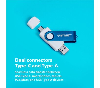 Зображення 6 Накопичувач USB Patriot Xporter X550 64GB USB 3.2/Type-C (PS64GX550AAD)