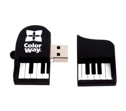 Зображення 7 USB флешка ColorWay Piano 64GB USB 3.0 Black (CW-USBPO64)