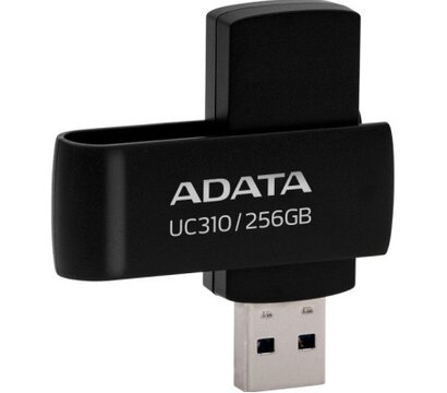 Зображення 3 Накопичувач USB A-data UC310 256GB USB 3.0 Black (UC310-256G-RBK)