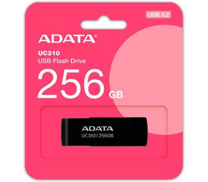Зображення 4 Накопичувач USB A-data UC310 256GB USB 3.0 Black (UC310-256G-RBK)