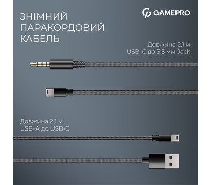 Изображение 4 Bluetooth гарнитура GamePro Asgard Freya Black (HS145B)