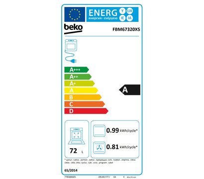 Зображення 5 Кухонна плита Beko FBM67320XS