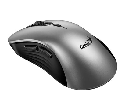 Зображення 2 Миша Genius Ergo 8100S AI Silent Wireless Grey (31030040404)